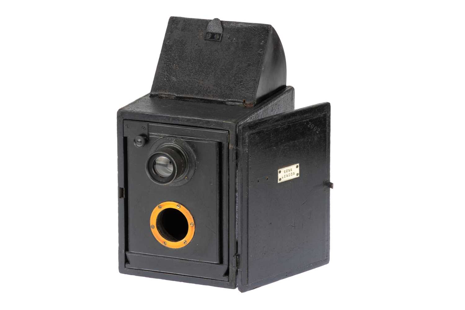 Lot 258 - A Ross Portable Divided Twin Lens Camera