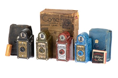 Lot 173 - A Set of Coronet Midget Sub-Miniature Cameras