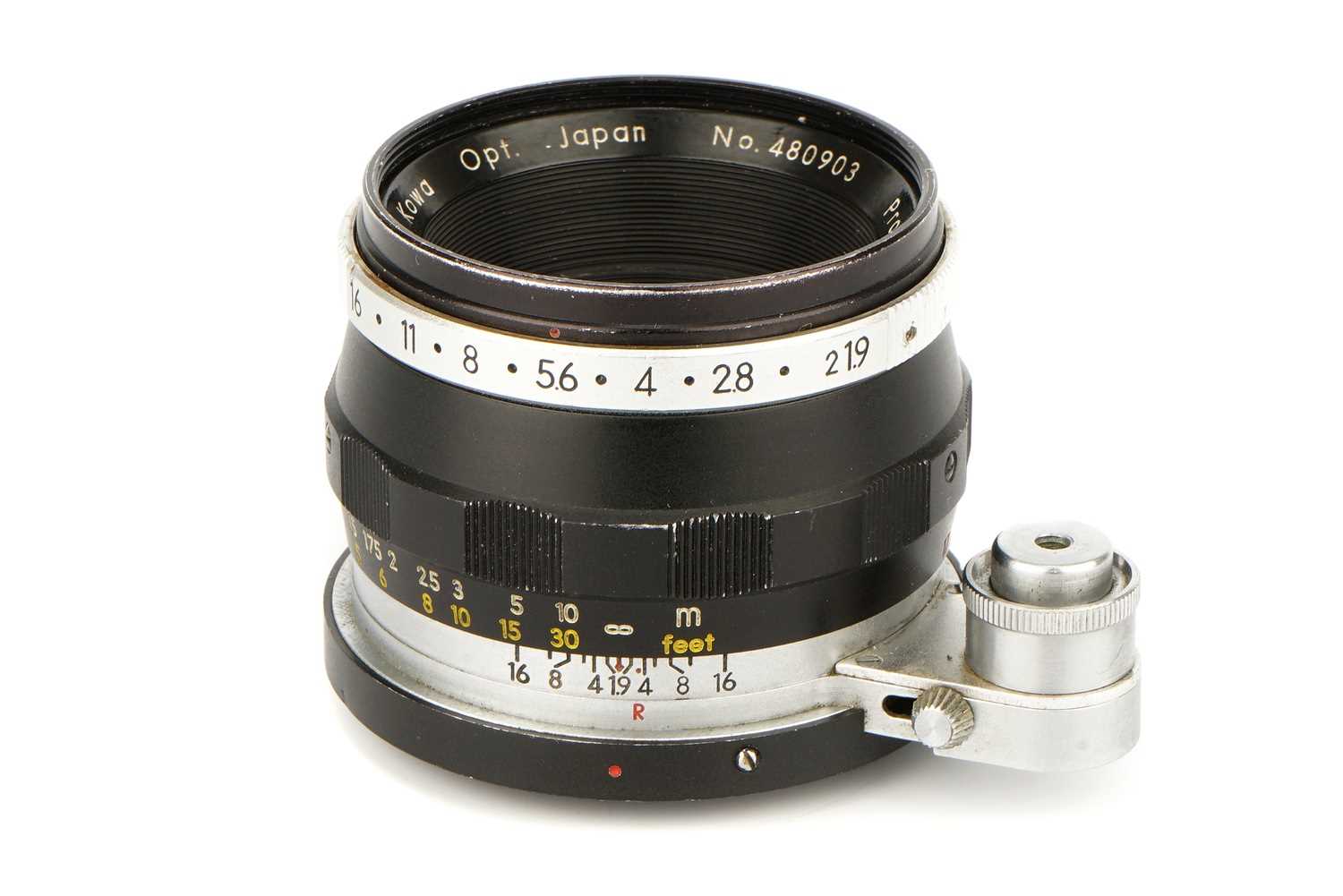 Lot 284 - A Kowa Prominar-Miranda f/1.9 50mm Lens,