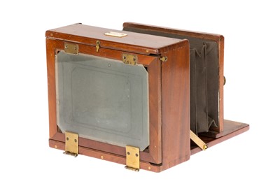 Lot 236 - A J. T. Chapman Half Plate Mahogany Field Camera