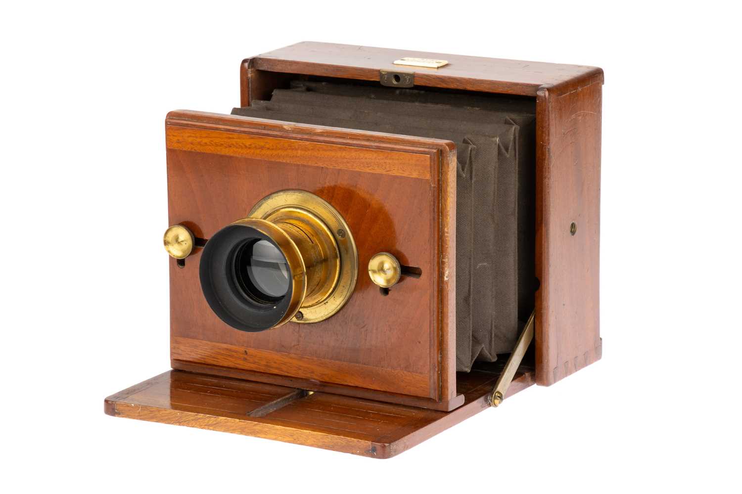 Lot 236 - A J. T. Chapman Half Plate Mahogany Field Camera