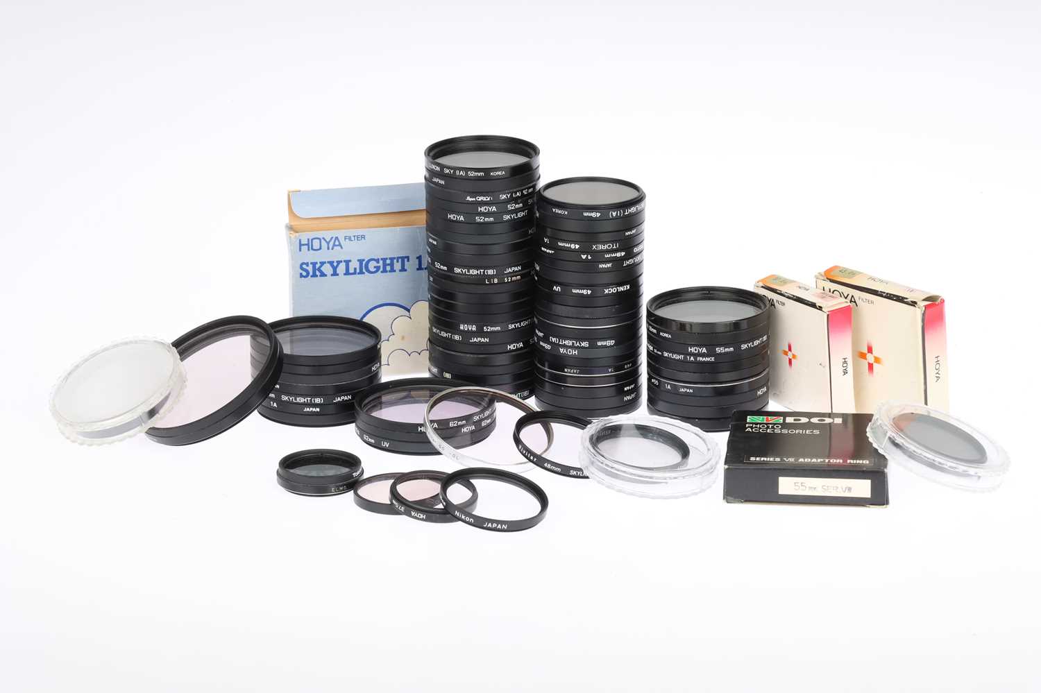 Lot 435 - A Large Collection of Circular Skylight and UV Filters