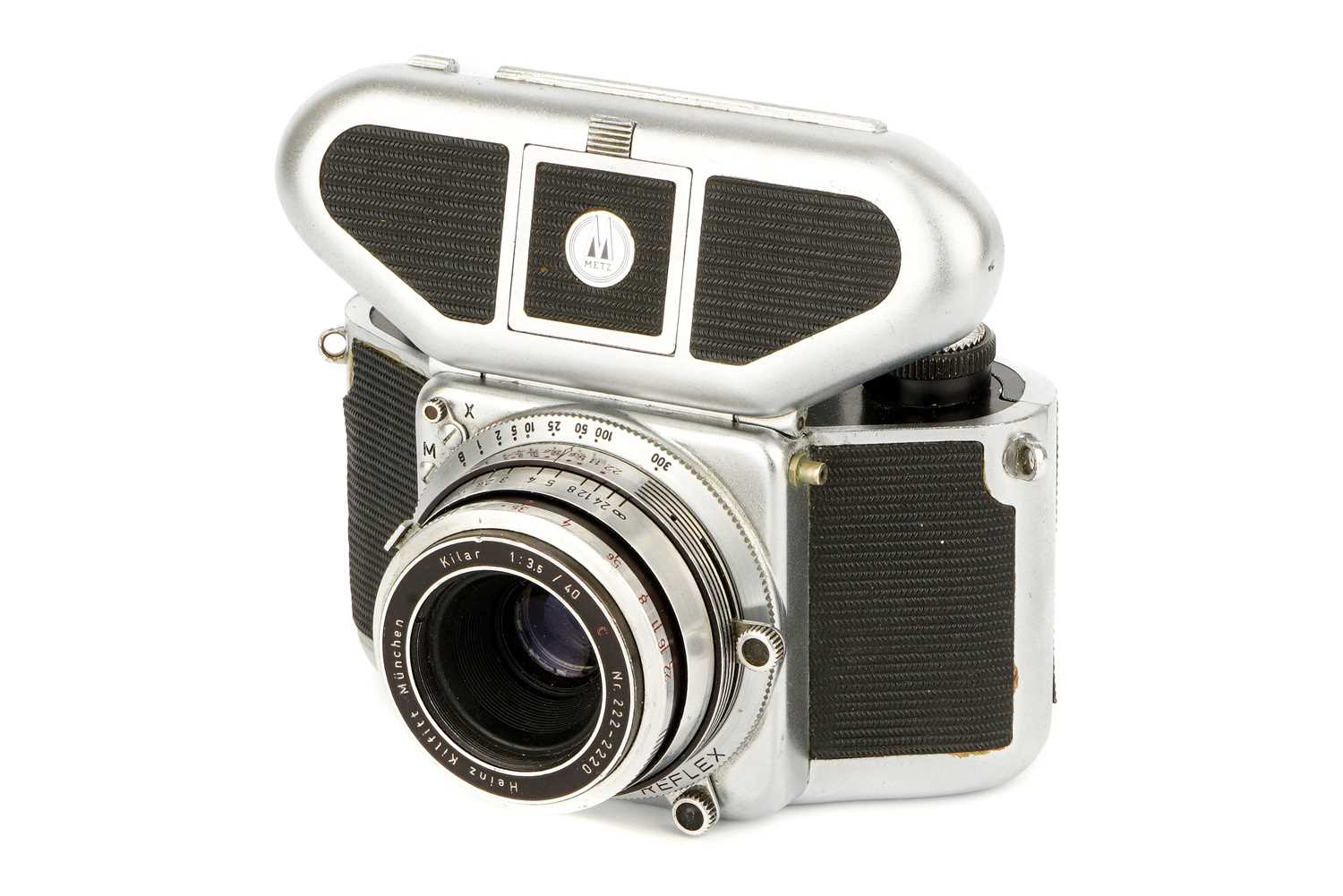 Lot 286 - A Metz Mecaflex Camera,