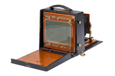 Lot 248 - A J. Lancaster & Sons Folding Instantograph  Camera