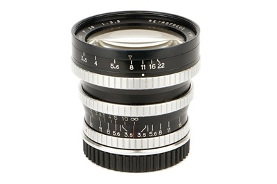 Lot 287 - A P. Angenieux Type Retrofocus R11  f/3.5 28mm Lens