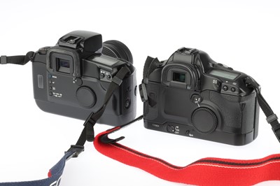 Lot 228 - A Canon EOS 1V and a Canon EOS 5 35mm SLR Cameras