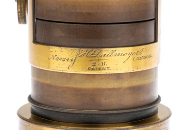 Lot 286 - A J. H. Dallmeyer 2B Bergheim Soft Focus Portrait Lens