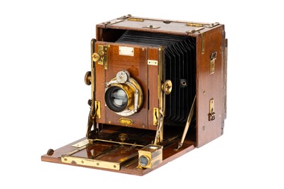 Lot 263 - A Sanderson Tropical Half Plate Hand & Stand Camera