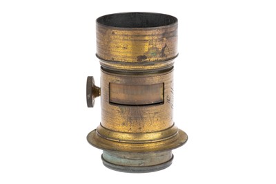 Lot 291 - A Grubb A3 Waterhouse Stop Brass Lens