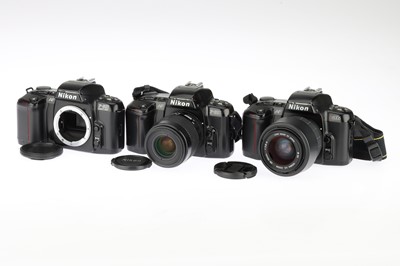 Lot 80 - A Selection of Nikon 35mm AF SLR Cameras