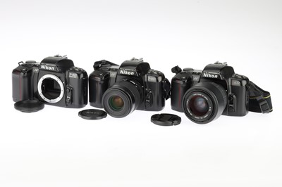 Lot 124 - A Selection of Nikon 35mm AF SLR Cameras