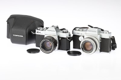 Lot 185 - Two Tokyo Kogaku Topcon 35mm SLR Cameras