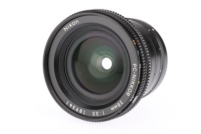 Lot 127 - A Nikon PC-Nikkor f/3.5 28mm Lens,