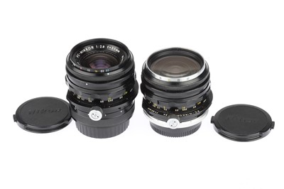 Lot 132 - A Nikno PC-Nikkor f/2.8 35mm Lens