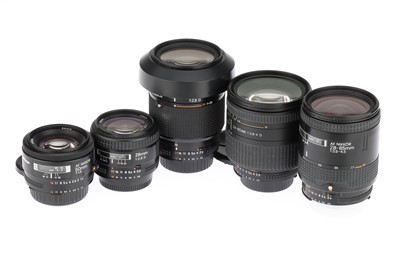 Lot 133 - A Set of FIve Nikon Lenses