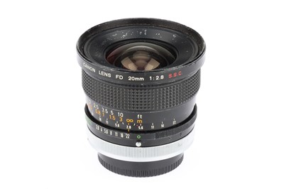 Lot 223 - A Canon FD S.S.C. f/2.8 20mm Lens