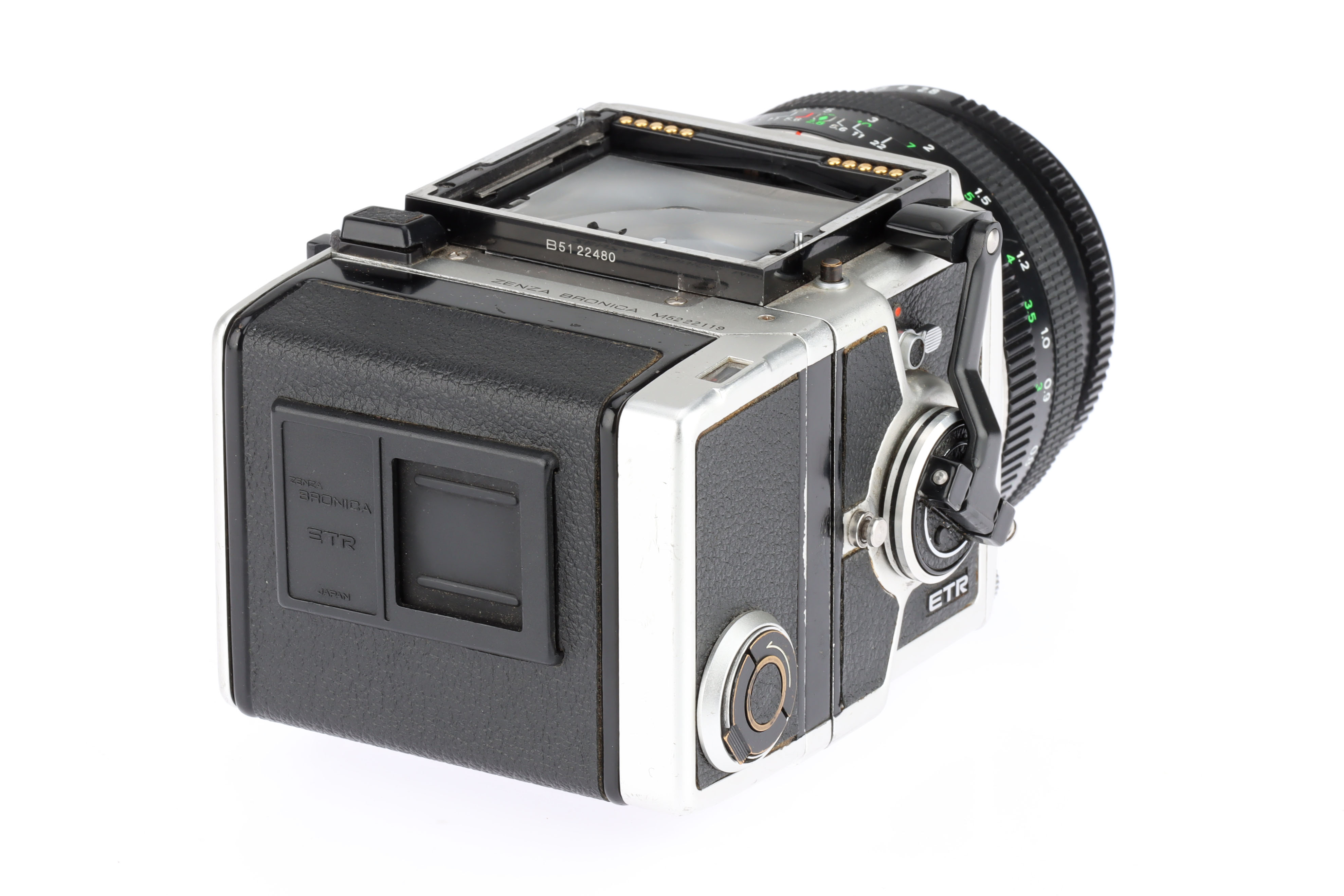 ZENZA BRONICA 120フィルムバック ETR用 シルバー ZENZA BRONICA 120フィルムバック ETR用 シルバー ZENZA BRONICA