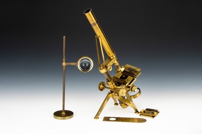 Lot 94 - An Important Original Form of Powell & Leyland’s ‘New Microscope’ Dated 1843