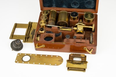 Lot 94 - An Important Original Form of Powell & Leyland’s ‘New Microscope’ Dated 1843