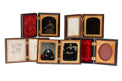 Lot 31 - Ambrotypes Portraits and Empty Cases