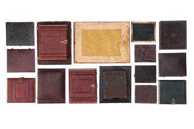 Lot 34 - Large Collection of Ambrotypes of Children