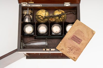 Lot 3 - A Fine Georgian Domestic Medicine Chest with All Silver Fittings