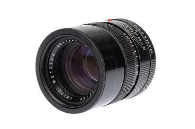 Lot 64 - A Leitz Wetzlar Elmarit-R f/2.8 90mm 2-Cam Red Scale Camera Lens