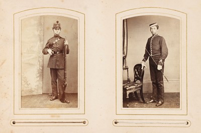 Lot 114 - Collection of Carte de Visite Albums, Some Military Interest.