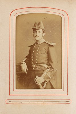 Lot 114 - Collection of Carte de Visite Albums, Some Military Interest.