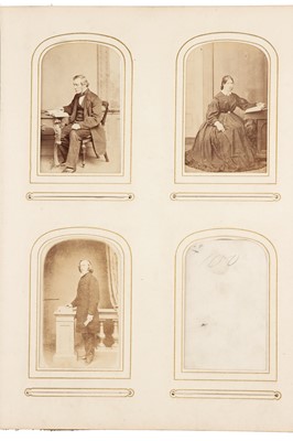 Lot 117 - 4 Carte de Visite Albums