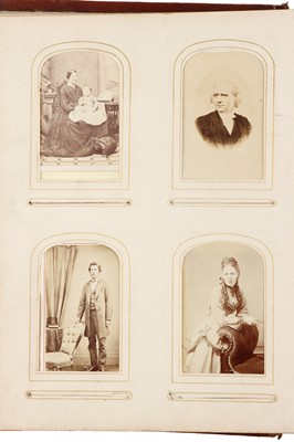 Lot 117 - 4 Carte de Visite Albums