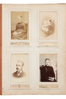 Lot 117 - 4 Carte de Visite Albums