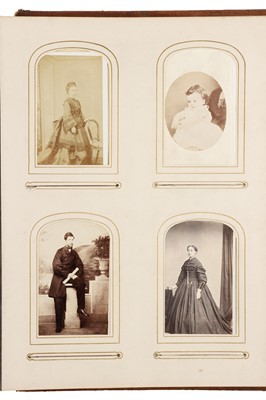 Lot 117 - 4 Carte de Visite Albums