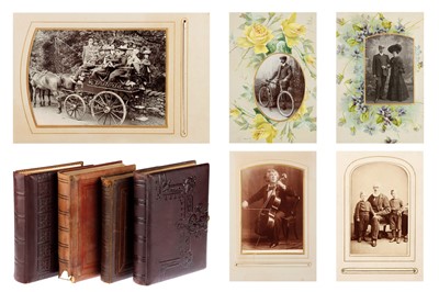 Lot 117 - 4 Carte de Visite Albums