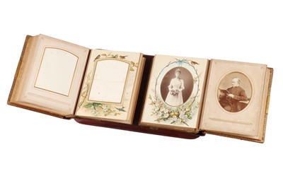 Lot 119 - Unusual Double Carte de Visite Album