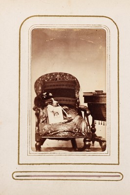 Lot 122 - Carte de Visite Albums, Including Photograph of Napolean III