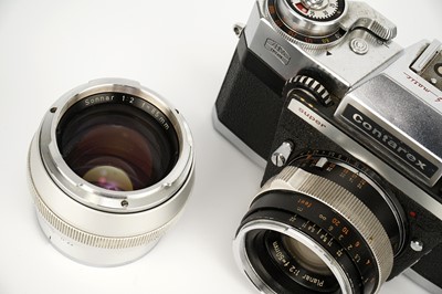 Lot 301 - A Zeiss Ikon Contarex Super SLR Outfit