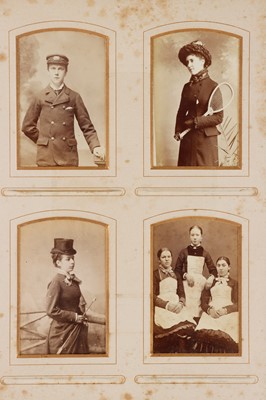 Lot 125 - Carte de Visite Albums, Military, India, etc