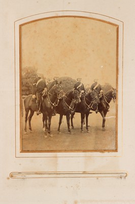 Lot 125 - Carte de Visite Albums, Military, India, etc