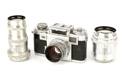 Lot 302 - A Zeiss Ikon Contax IIIa Rangefinder Camera