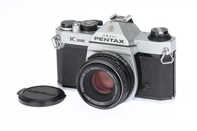 Lot 245 - An Asahi Pentax K1000 35mm SLR Camera