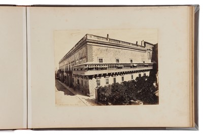 Lot 103 - A Good Album of India, Calcutta, by Samuel Bourne
