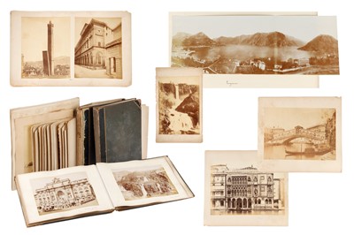 Lot 106 - 3 Large Photograph Albums, Mainly of Italy