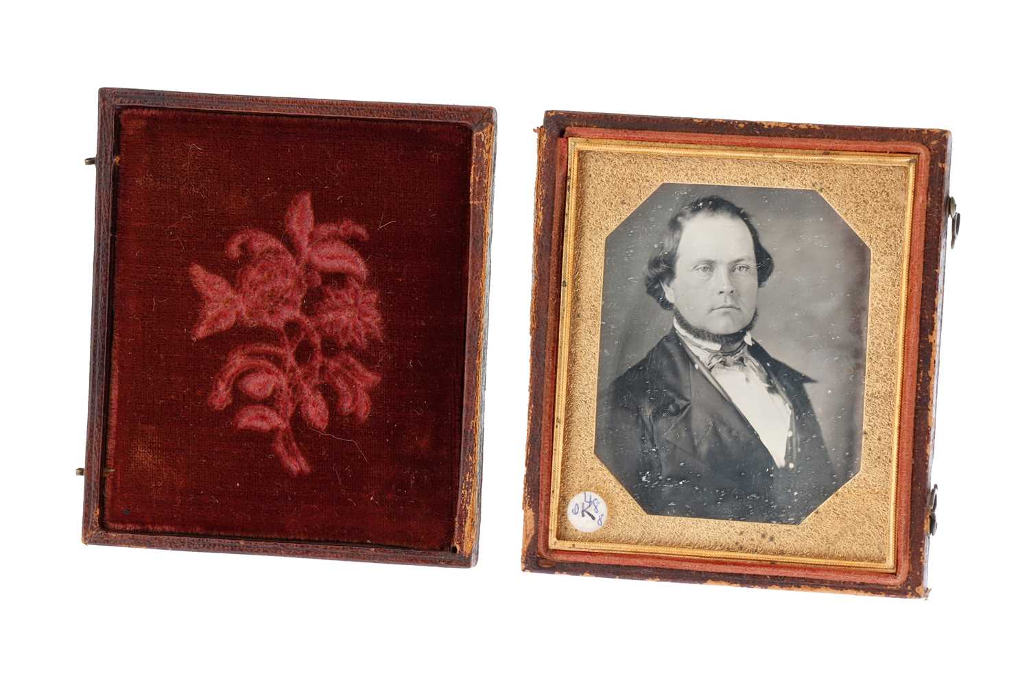 Lot 9 - Sixth plate daguerreotype by Lorenzo G. Chase of Boston