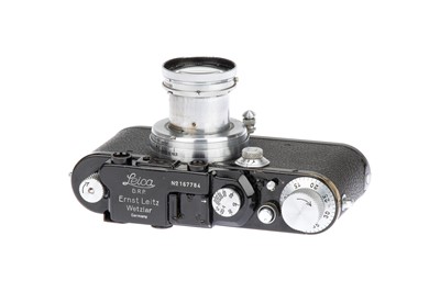Lot 12 - A Leica IIIa Rangefinder Camera