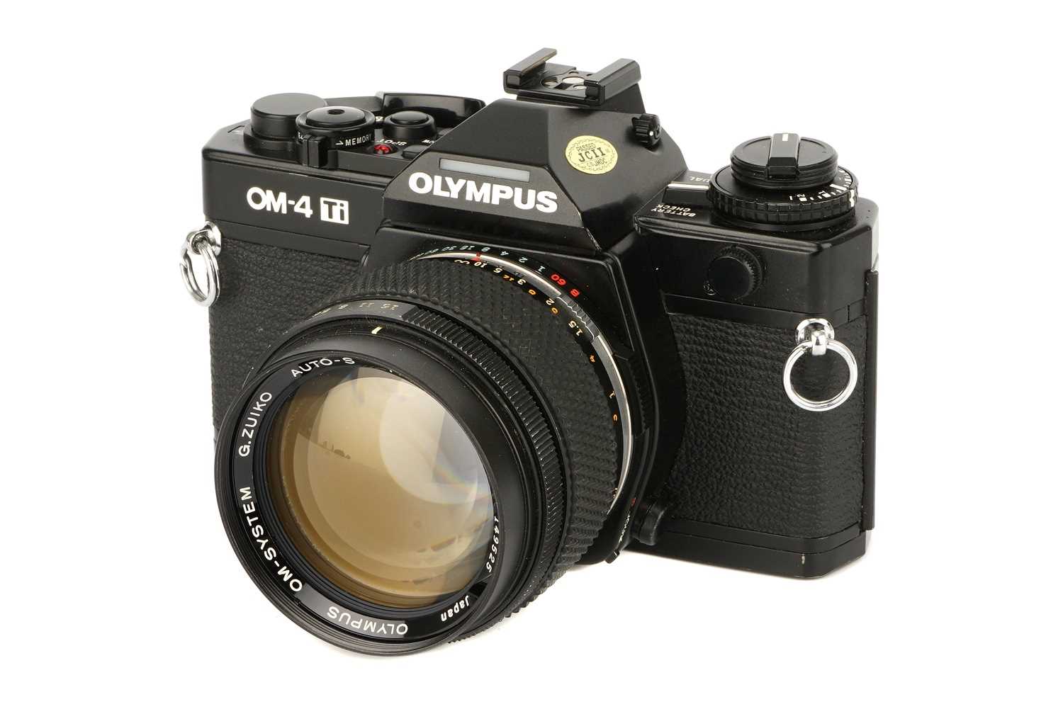 Lot 306 - An Olympus OM-4Ti SLR Camera