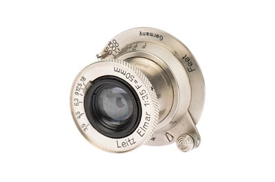 Lot 25 - A Leitz Elmar f/3.5 50mm Lens