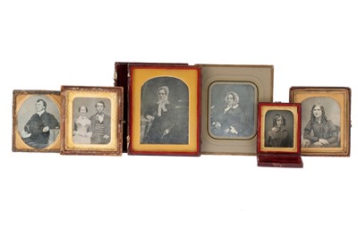 Lot 20 - 4 Sixth Plate Daguerreotypes