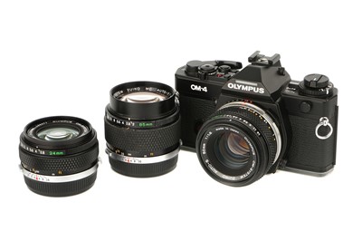 Lot 307 - An Olympus OM-4 SLR Camera