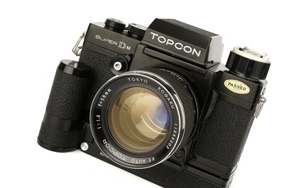 Lot 308 - A Topcon Super DM SLR Camera